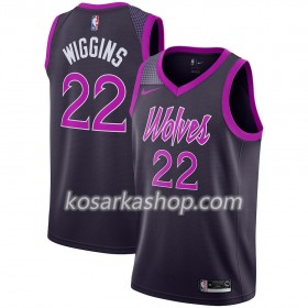 Dres Minnesota Timberwolves Andrew Wiggins 22 Nike 2018-19 City Edition Ljubičasta Swingman